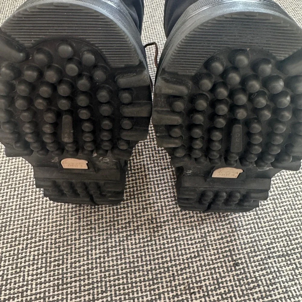 Sorel Kids Cumberland Black Waterproof Insulated Heavy Duty Winter Snow Boots 2Y